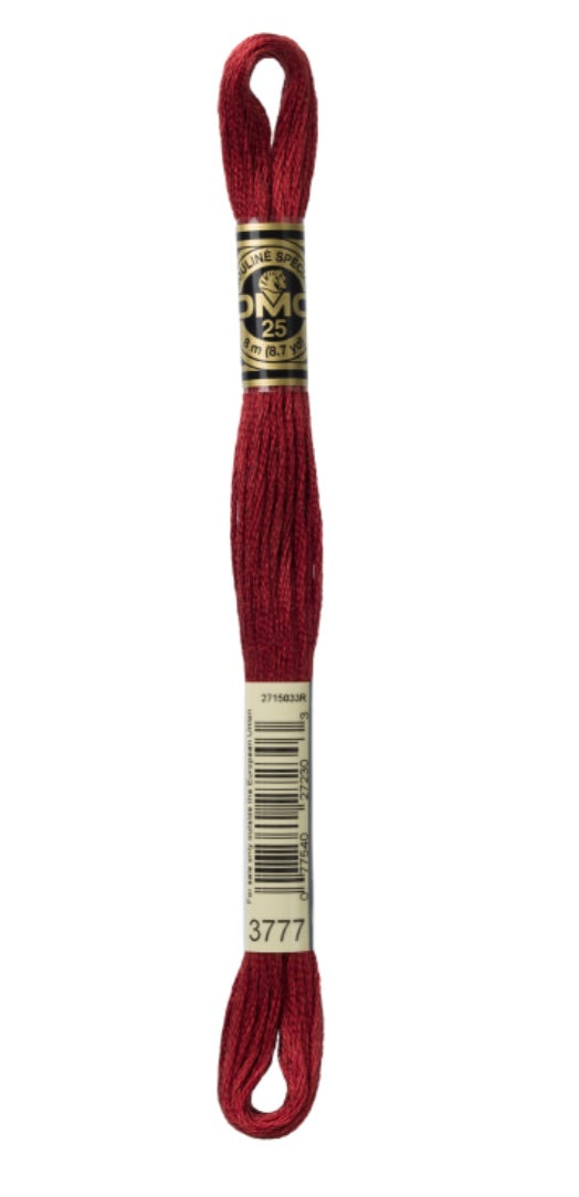 DMC-Six Strand Embroidery Floss-3777-8m/8.7y