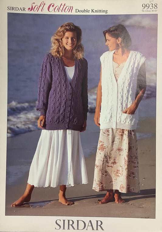Sirdar - Cardigan and Waistcoat Knit Pattern