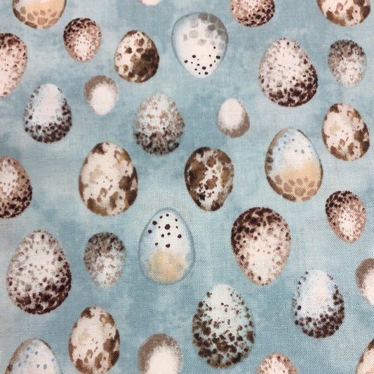 Northcott-Feathered Nest-Pale Blue Eggs