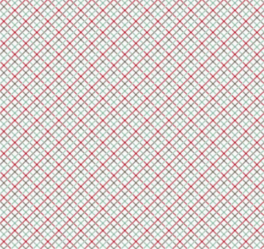 Riley Blake Designs-Bee Plaids-Sea Glass