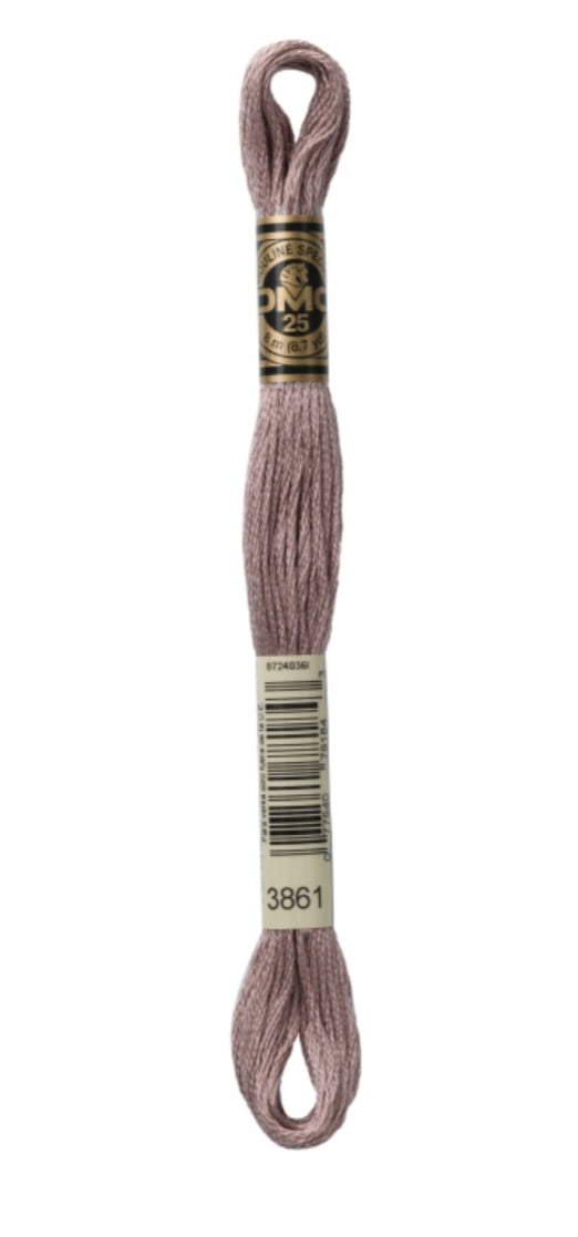 DMC-Six Strand Embroidery Floss-3861-8m/8.7y