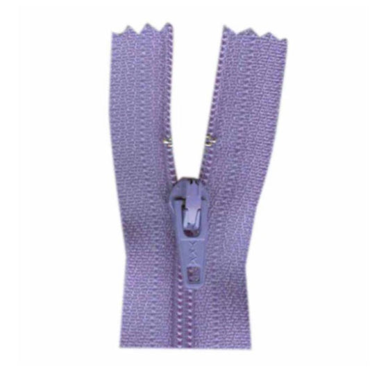 Costumakers-Closed End General Purpose Light Weight-Lilac-Zipper (45cm)
