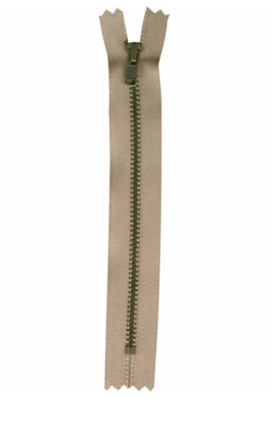 Costumakers-Closed End Denim Lightweight-Light Beige-Zipper (18cm)