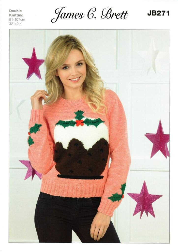 James C Brett - Christmas Knit Pattern Leaflets