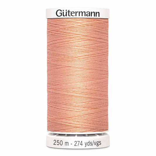 Gütermann-Polyester Thread-250m/274y-Peach #365