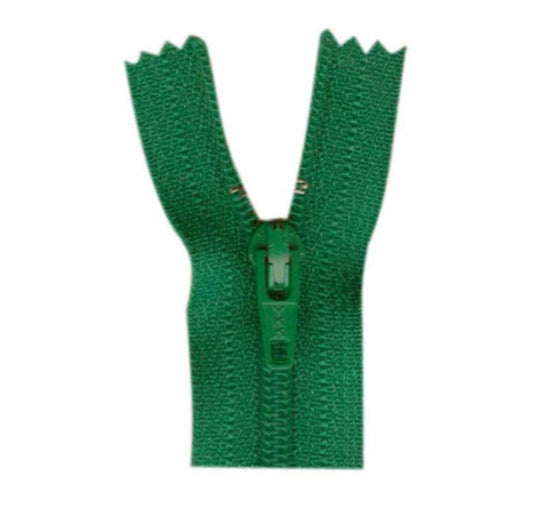 Costumakers-Closed End General Purpose Light Weight-Emerald Green-Zipper (50cm)