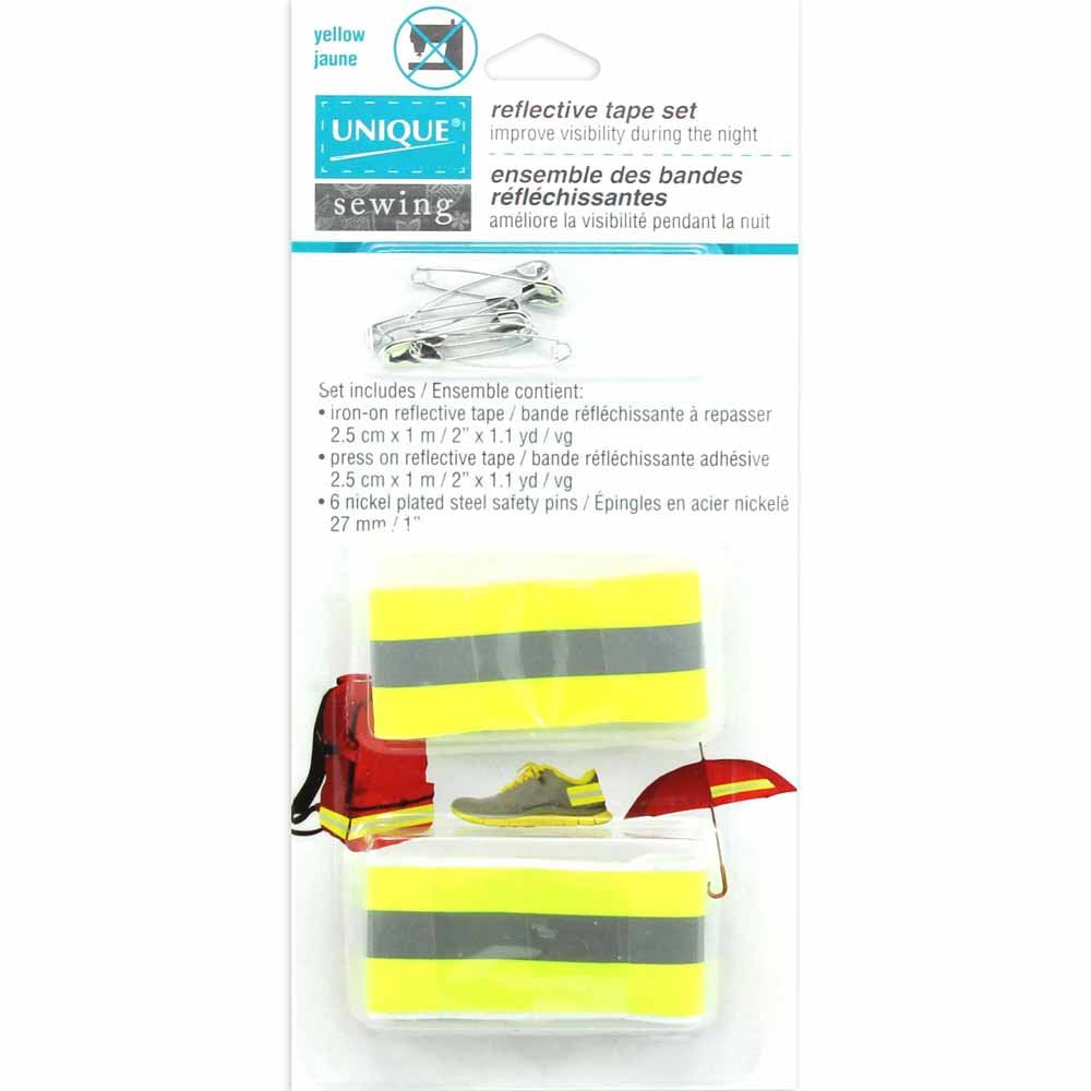 Unique Sewing-Reflective Tape Set (Yellow) #2025610