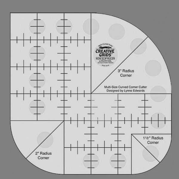 Creative Grids - Non Slip Curved Corner Cutter