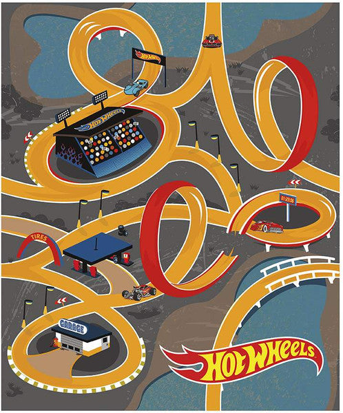 Riley Blake Designs-Hot Wheels-Panel