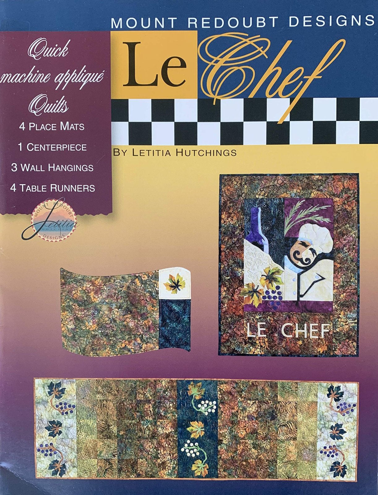 Mount Redoubt Designs-Le Chef-Pattern Book