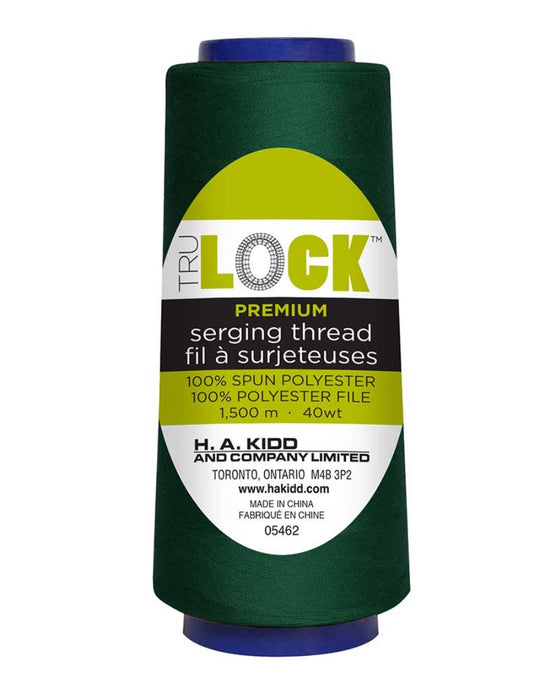 TruLock-Premium Serging Thread-1500m-Hunter #1005499