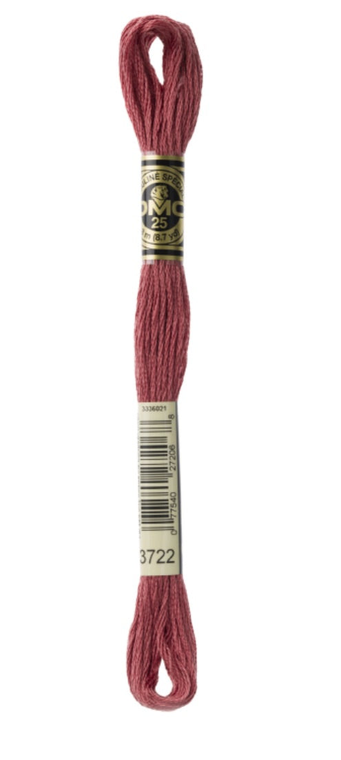 DMC-Six Strand Embroidery Floss-3722-8m/8.7y