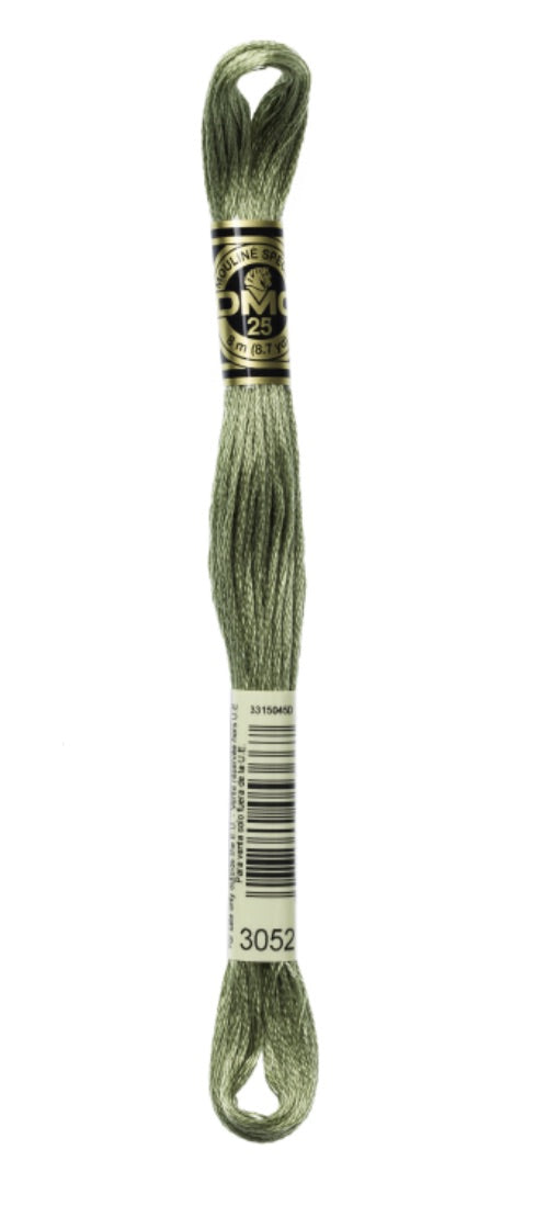 DMC-Six Strand Embroidery Floss-3052-8m/8.7y #3052