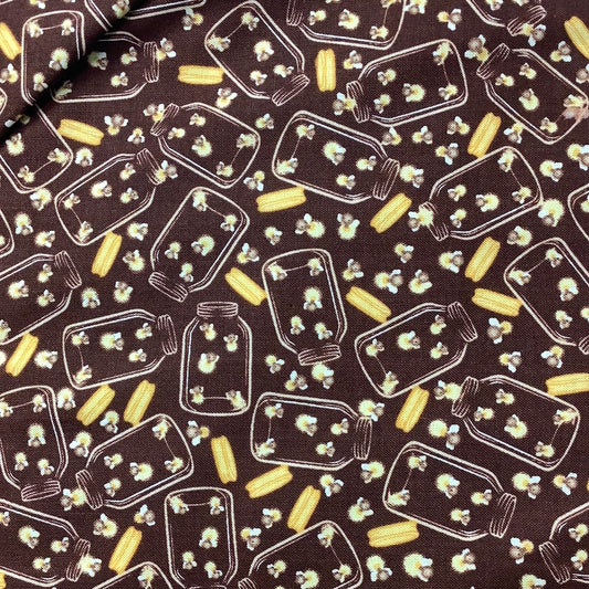 International Textiles-Camp A Lot #C3503-CHOCOLATE