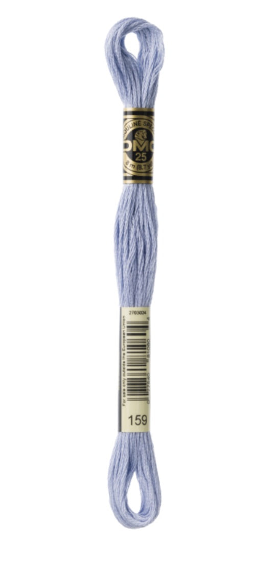 DMC-Six Strand Embroidery Floss-159-8m/8.7y #159