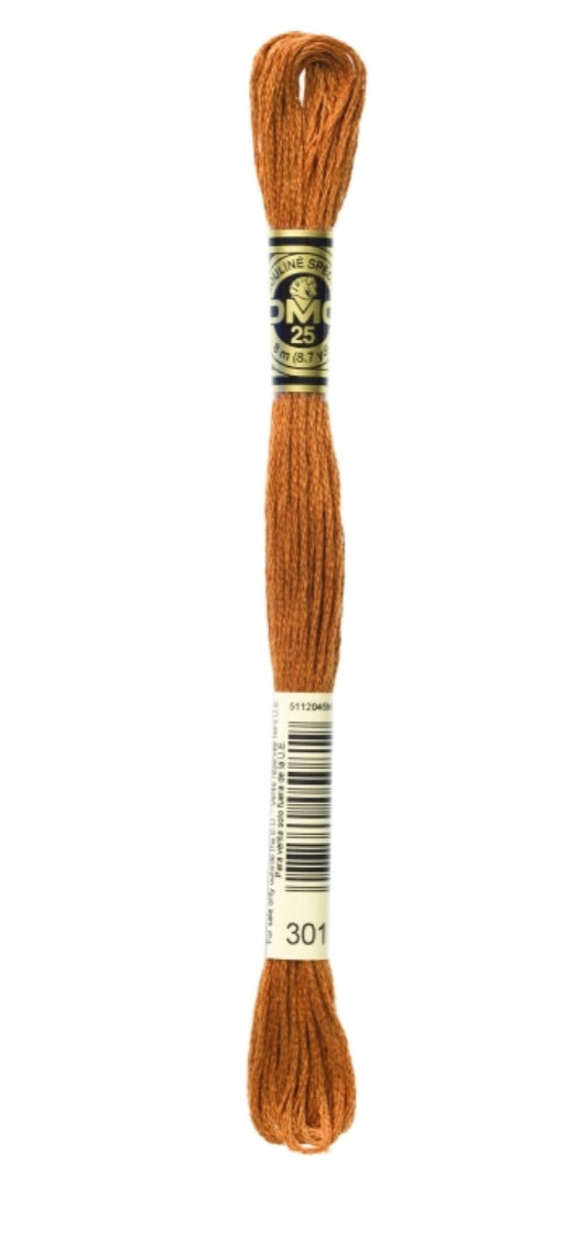 DMC-Six Strand Embroidery Floss-301-8m/8.7y #301