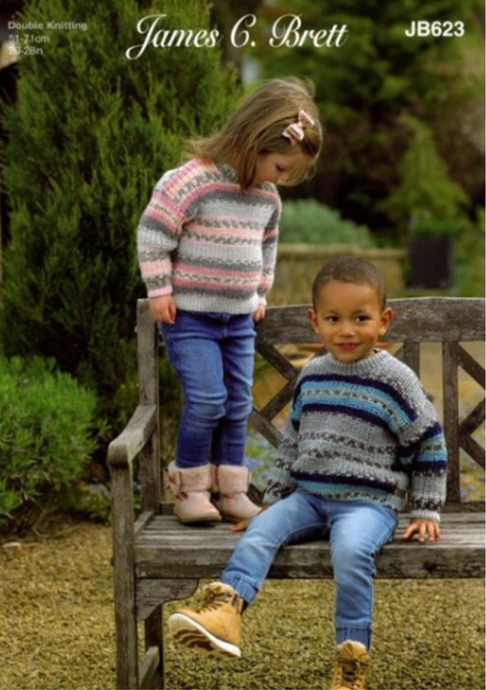 James C Brett - Sweater Knit Pattern