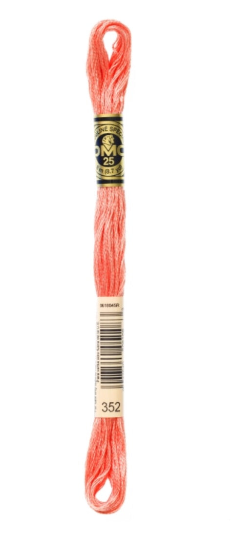 DMC-Six Strand Embroidery Floss-352-8m/8.7y #352