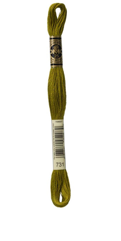 DMC - Six Strand Embroidery Floss (Shades 600 - 1000)