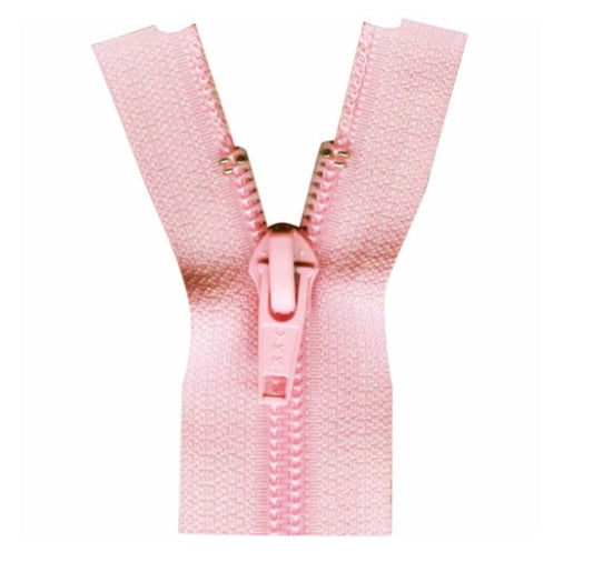 Costumakers-One Way Separating Sportswear Medium Lightweight-Pink-Zipper (65cm)