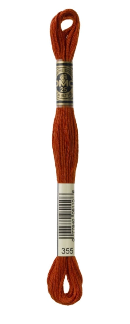 DMC-Six Strand Embroidery Floss-355-8m/8.7y