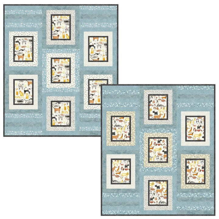 Patterns by Jean Boyd - Furry Friends - 2 Quilt Pattern