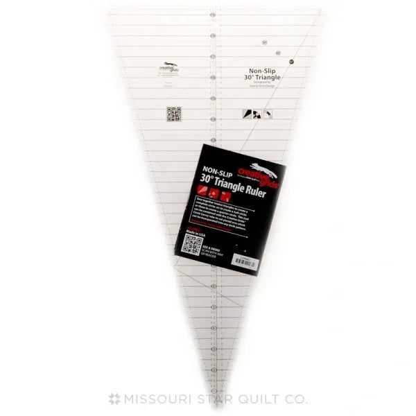 Creative Grids - Non Slip 30° Triangle Ruler