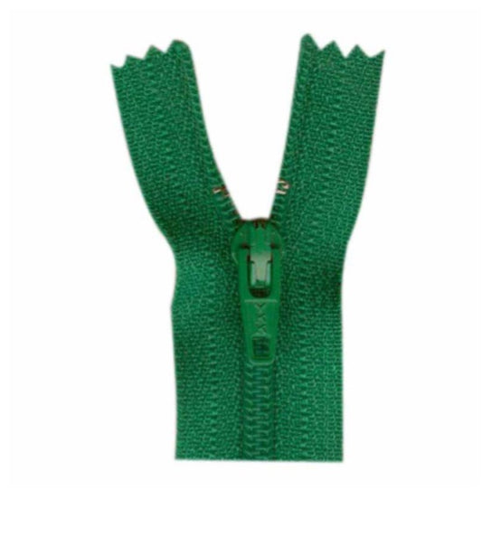 Costumakers-Closed End General Purpose Light Weight-Emerald Green-Zipper (55cm) #00-55-539