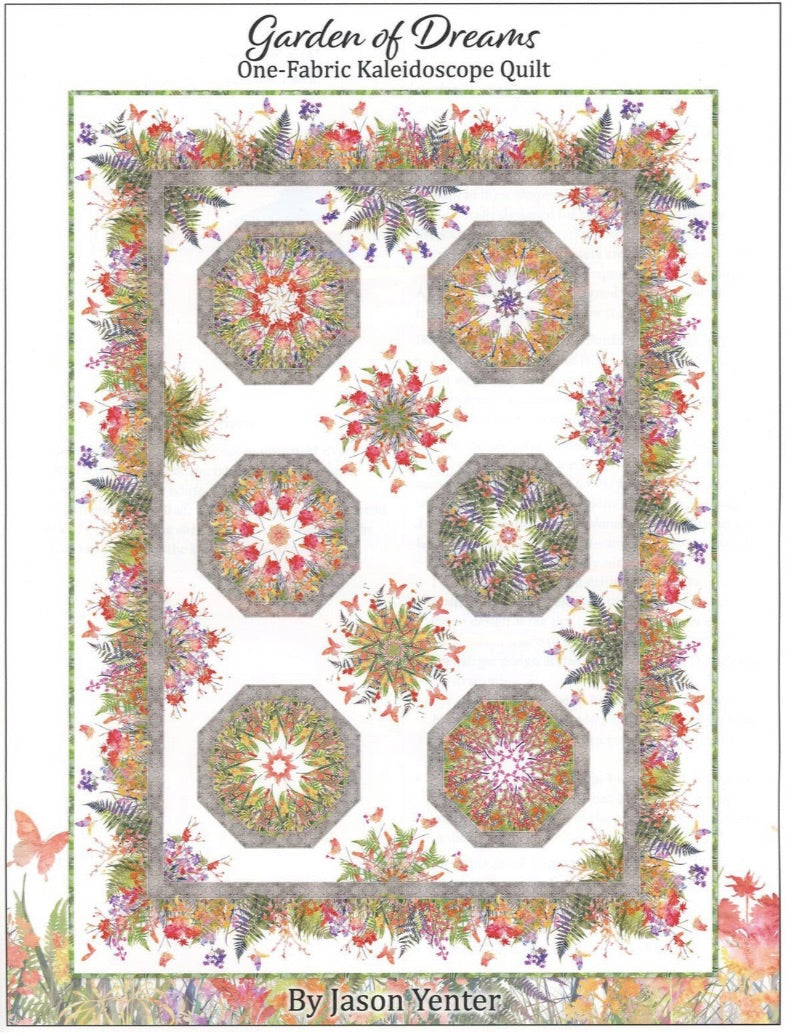 In The Beginning Fabrics - Garden of Dreams Quilt - Pattern
