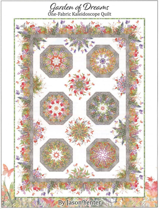 In The Beginning Fabrics - Garden of Dreams Quilt - Pattern
