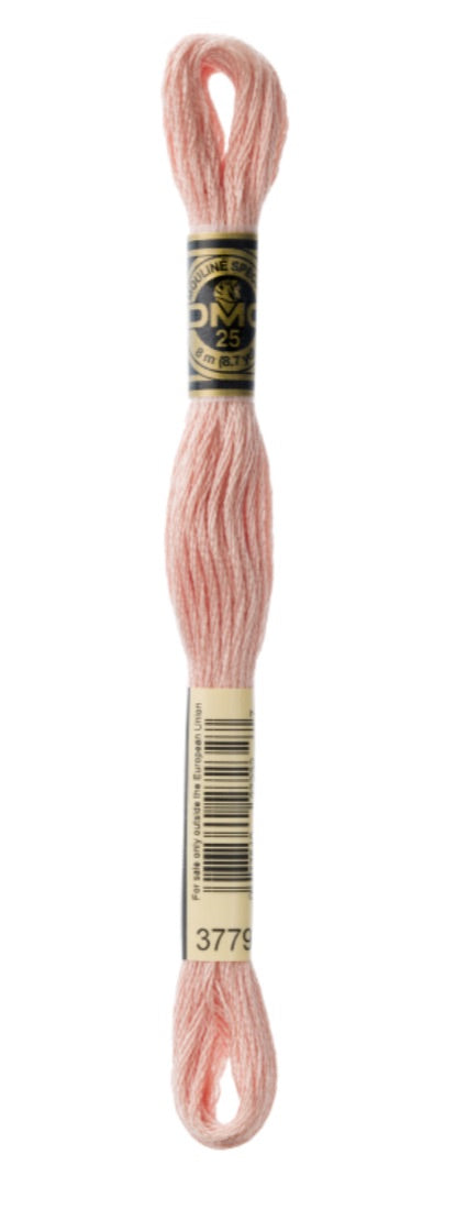 DMC-Six Strand Embroidery Floss-3779-8m/8.7y