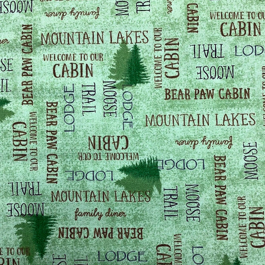 International Textiles-Moose Trail Lodge-Green