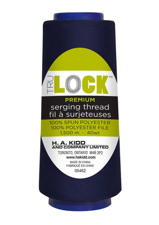 TruLock-Premium Serging Thread-1500m-Navy