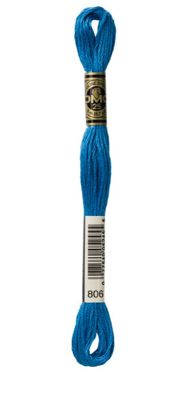 DMC - Six Strand Embroidery Floss (Shades 600 - 1000)