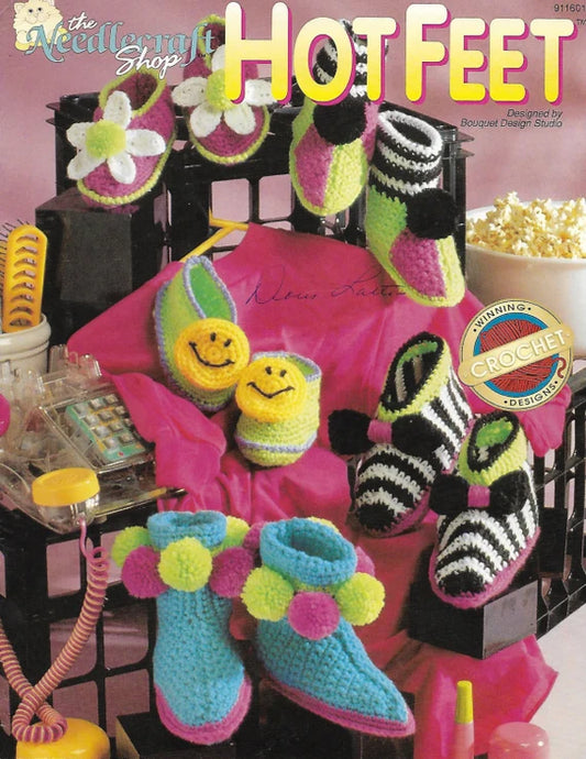 The Needlecraft Shop - Hot Feet Crochet Pattern