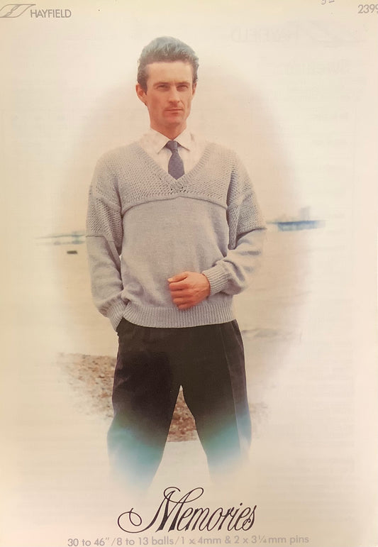Hayfield - Memories Sweater Knit Pattern