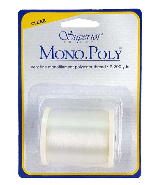 Superior Threads-MonoPoly-2011m/2200y-Clear #STMP-01