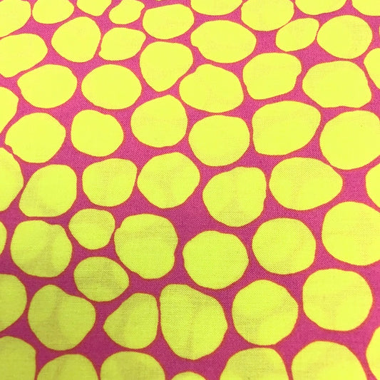 Free Spirit-Kaffe Fassett-Jumble-Lemon #PWBM053-LEMON