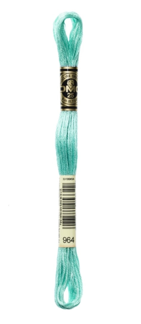 DMC-Six Strand Embroidery Floss-964-8m/8.7y #964