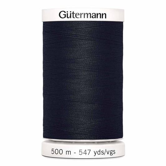 Gütermann-Polyester Thread-500m/547y-Black #10