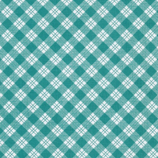 Riley Blake Designs-Bee Plaids-Teal