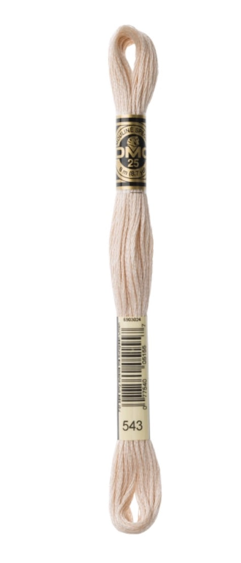 DMC-Six Strand Embroidery Floss-543-8m/8.7y #543