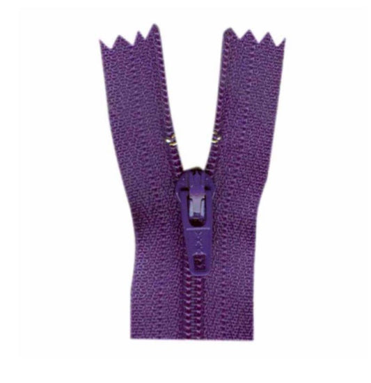 Costumakers-Closed End General Purpose Light Weight-Purple-Zipper (40cm)