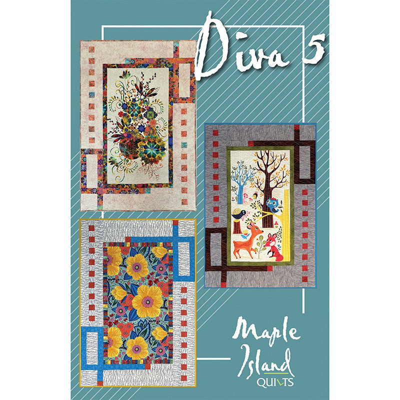 Maple Island Quilts-Diva 5-Pattern #MIQ248