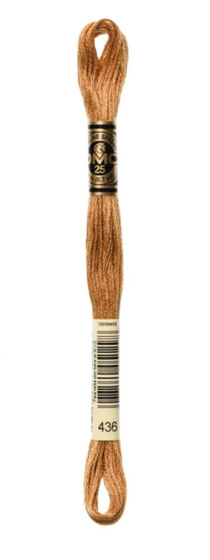 DMC-Six Strand Embroidery Floss-436-8m/8.7y