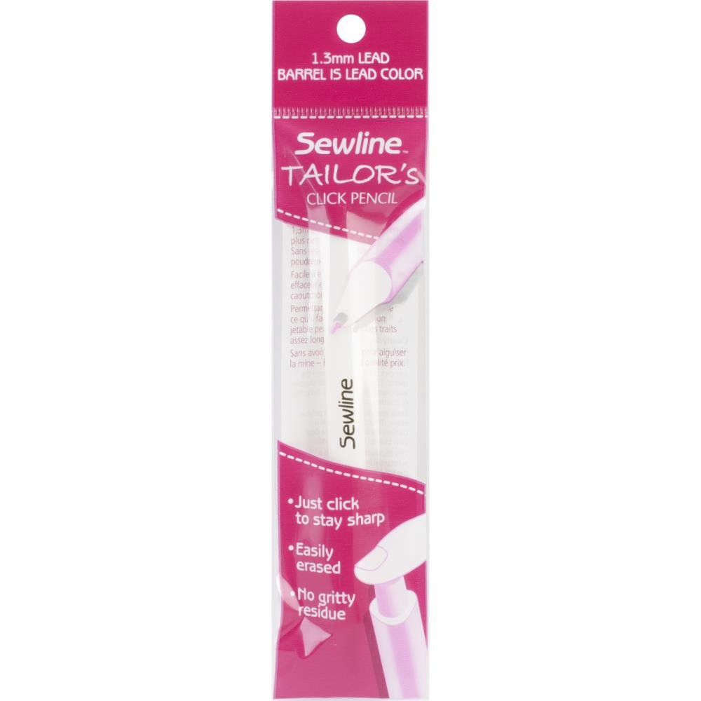 Sewline-Tailor’s Click Pencil-1.3mm Lead-White #FAB50048