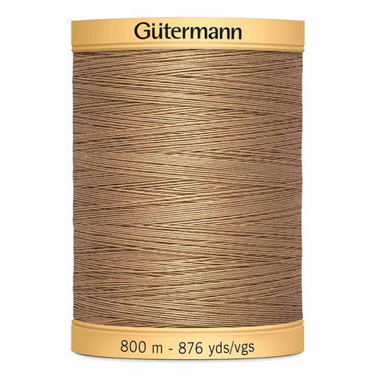 Gütermann-100% Cotton Thread-800m/876y-Taupe #1225