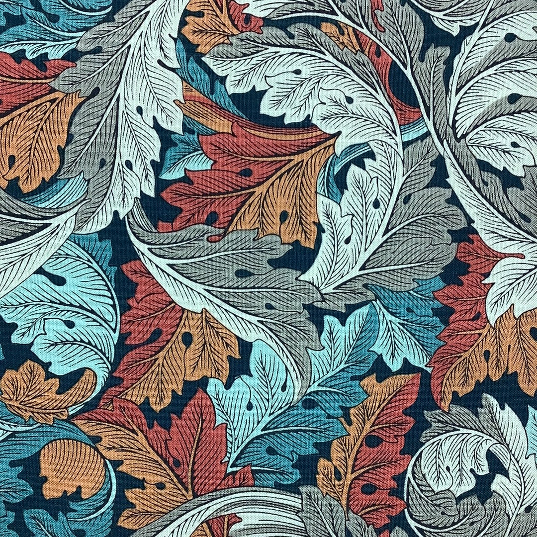 Free Spirit-William Morris-Acanthus-Autumn