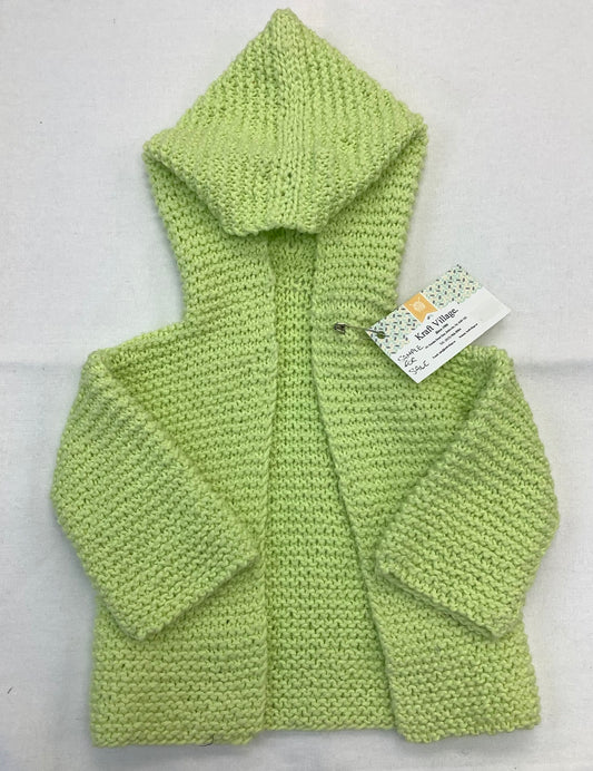 Knit Sweater with Hood-6 Month #KNIT-SW