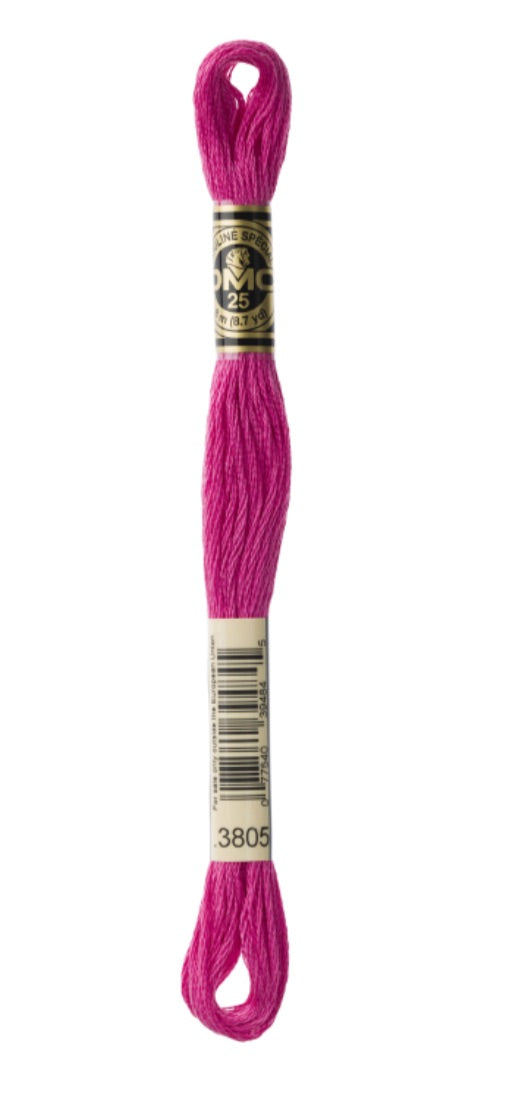 DMC-Six Strand Embroidery Floss-3805-8m/8.7y #3805